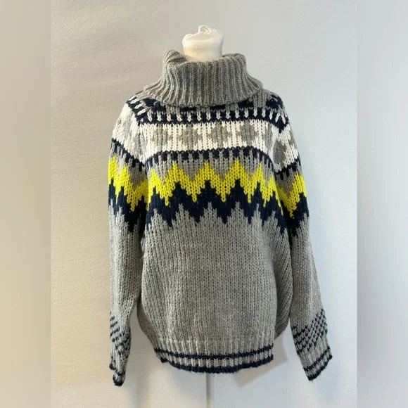 Jhon &Jenn Mason Sweater In Neon Lights Size M - Picture 5 of 11